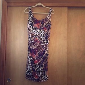 Wild print dress